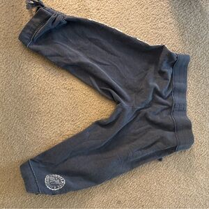 Victoria’s Secret PINK cropped sweatpants.